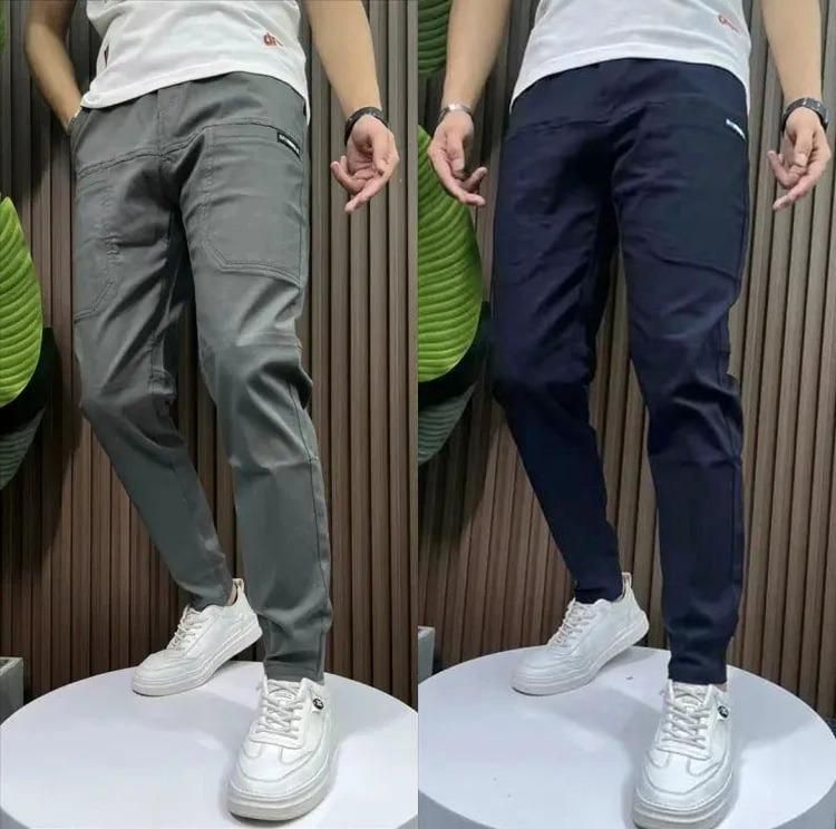 Combo of Men's Casual Joggers - Pack of 2