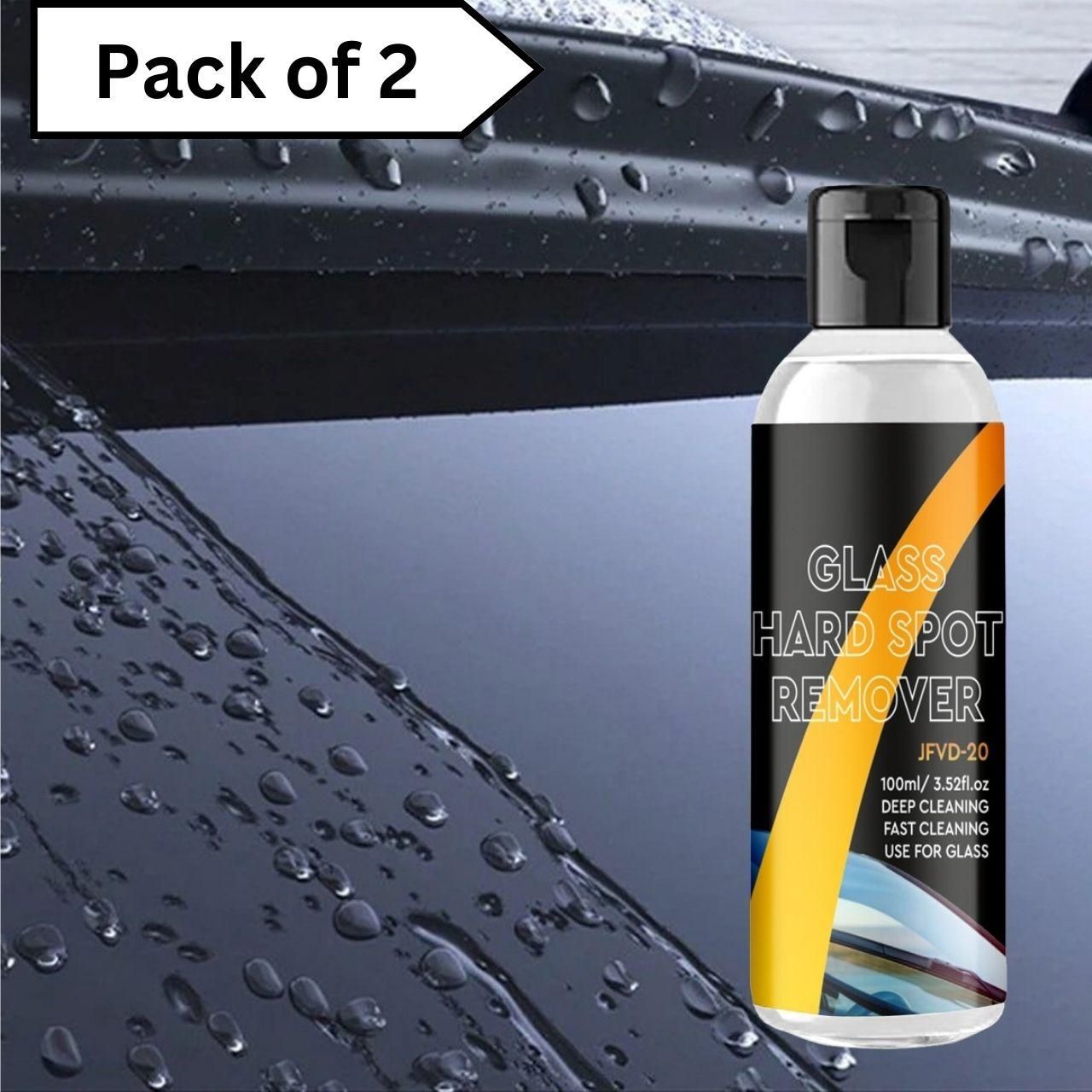 Car Glass Oil Film Cleaner (Pack of 2) @ Just 1,199