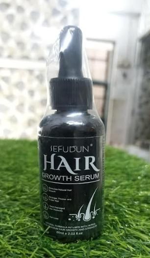 Hair Growth Serum with Biotin 60ML(Pack Of 2) - Buy 1 Get 1 Free