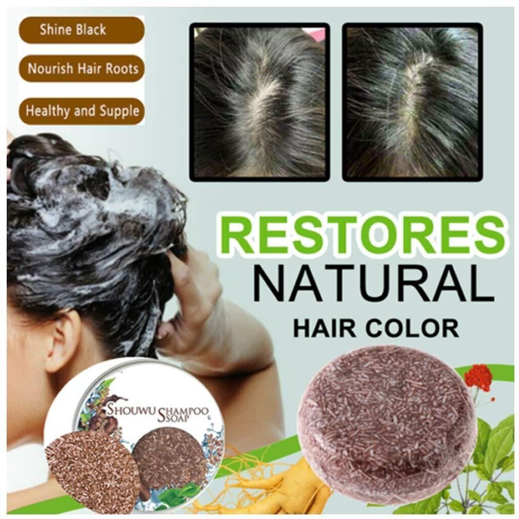 Organic Grey Hair Reverse Shampoo Bar